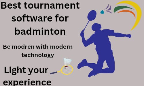 Tournament software for badmintin 2023