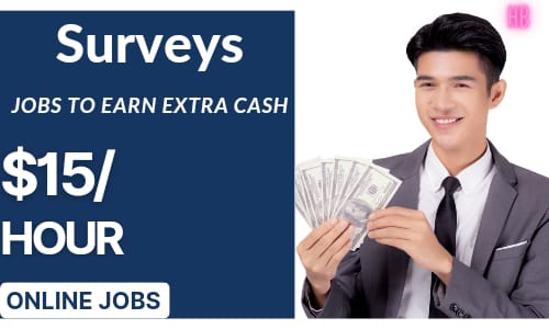 Earn money from surveys jobs