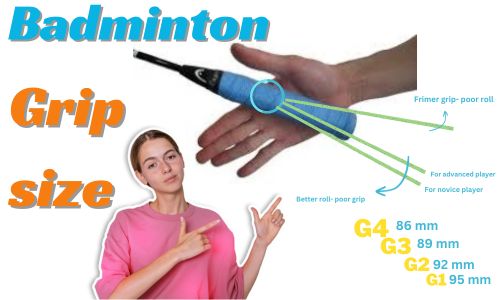 how to grip badminton