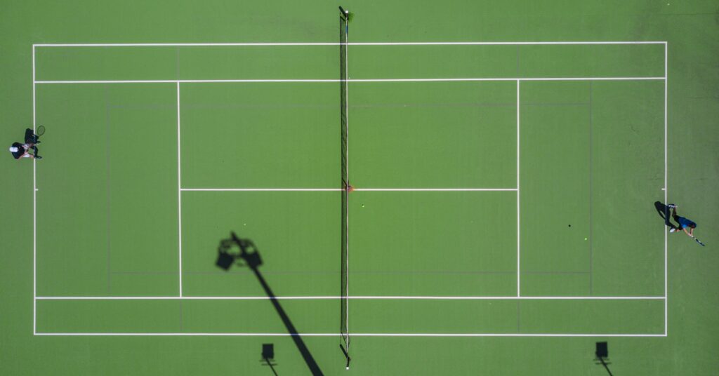 badminton lines