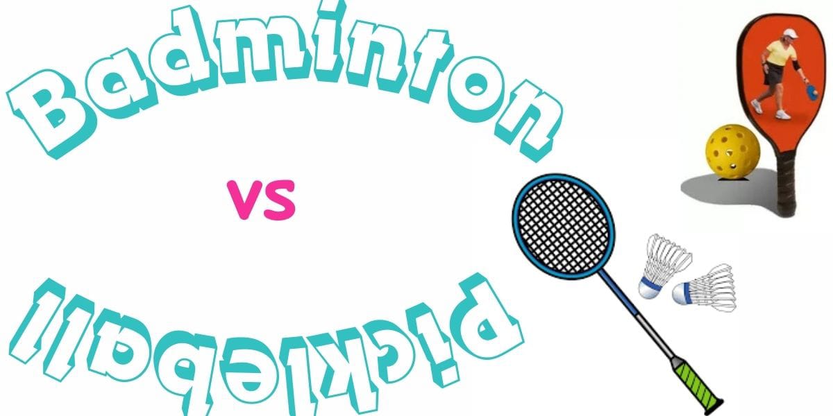 are badminton and pickleball courts the same