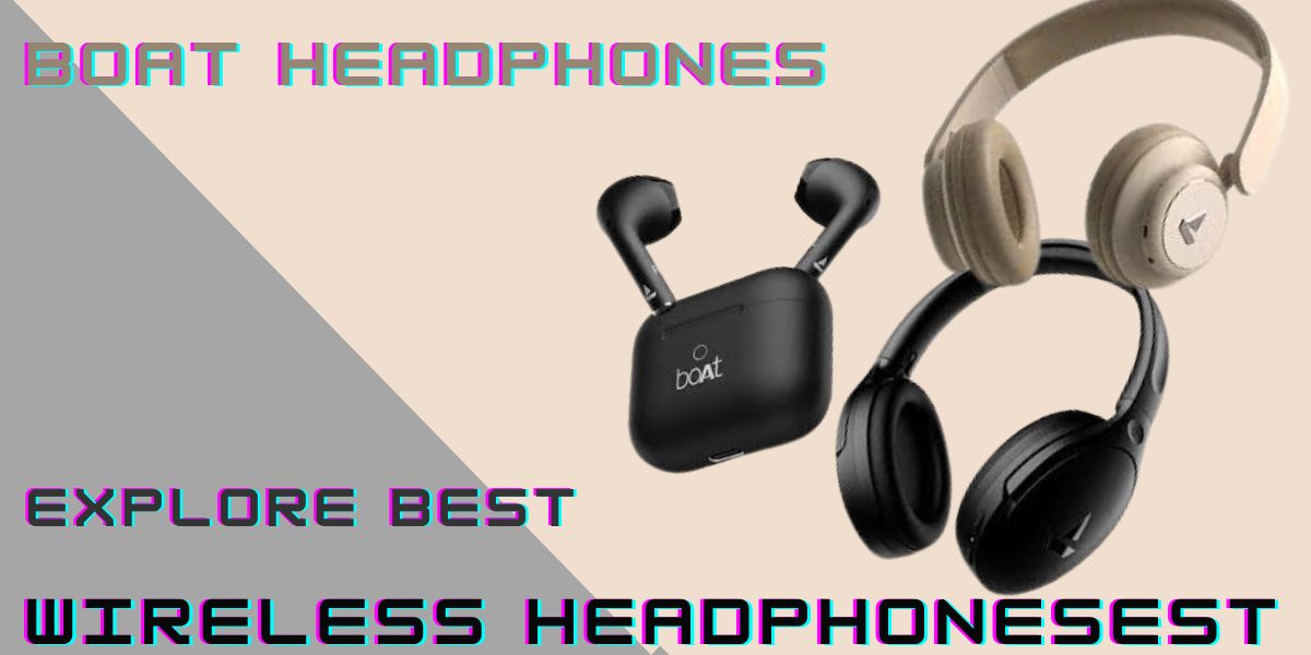 boAt wireless headphones